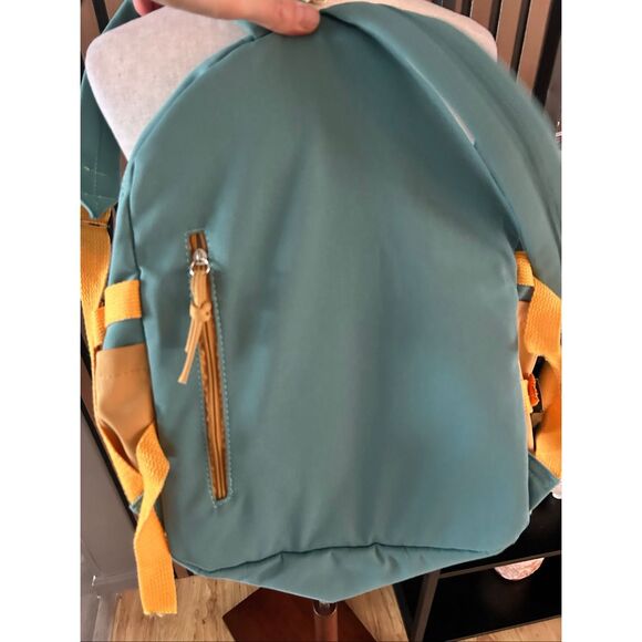 Backpack yellow and green - Picture 3 of 5